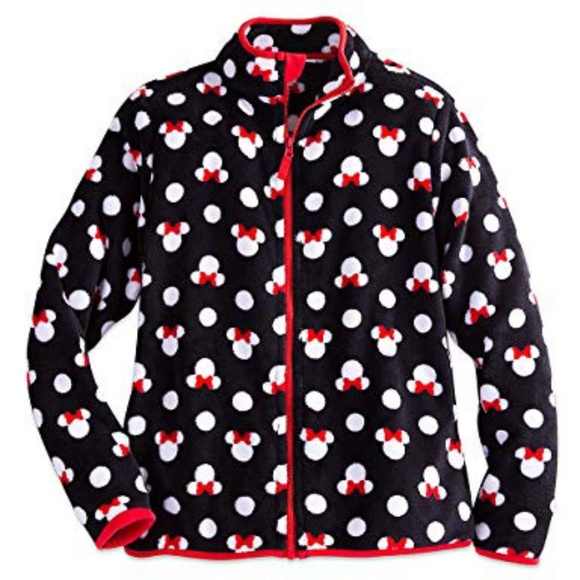 minnie mouse fleece jacket